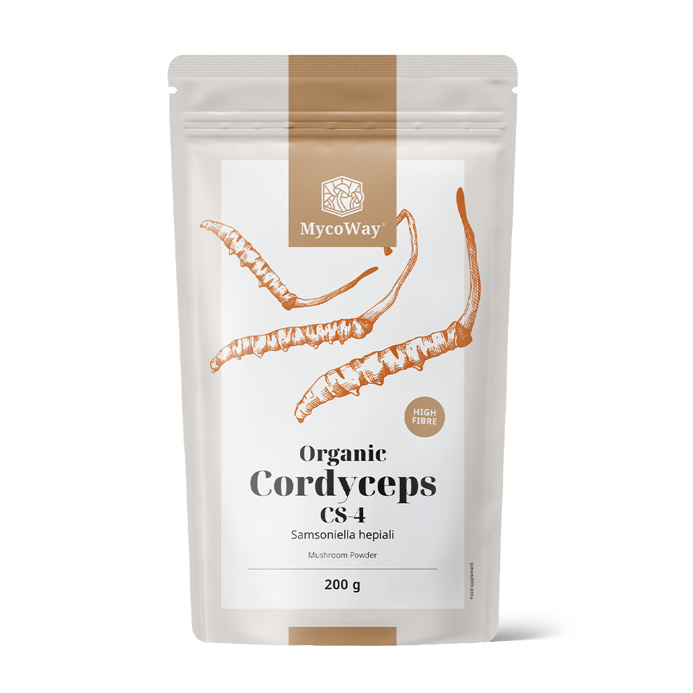 BIO Cordyceps sinensis in powder.